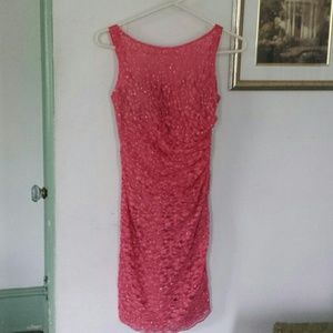 Aidan Mattox Lace Cocktail Dress